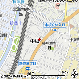 千葉県松戸市中根126周辺の地図