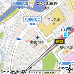 千葉銀行八潮駅前支店周辺の地図