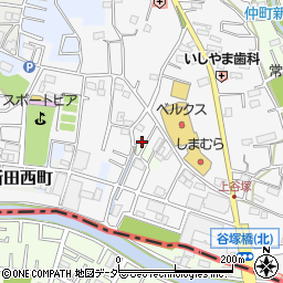 埼玉県草加市谷塚上町110-3周辺の地図