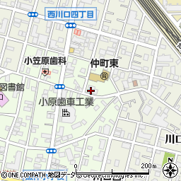 川口信用金庫仲町支店周辺の地図