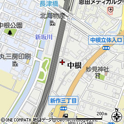 千葉県松戸市中根149周辺の地図