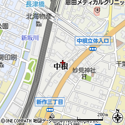 千葉県松戸市中根6周辺の地図