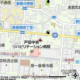 十和田美容院周辺の地図