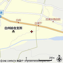 山梨県北杜市白州町白須58周辺の地図