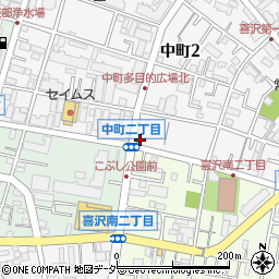 蕨警察署下戸田交番周辺の地図