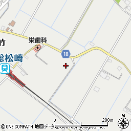 千葉県成田市大竹286周辺の地図