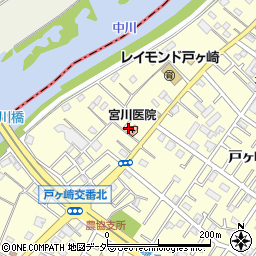 埼玉県三郷市戸ヶ崎2369周辺の地図