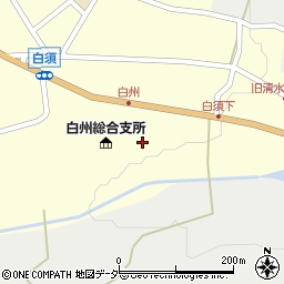 山梨県北杜市白州町白須308周辺の地図