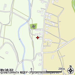 山梨県北杜市長坂町渋沢990周辺の地図