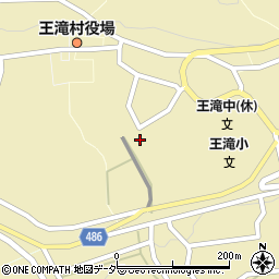 王滝村　保健福祉センター周辺の地図