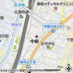 千葉県松戸市中根7周辺の地図