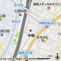 千葉県松戸市中根29周辺の地図