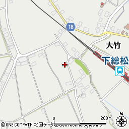 千葉県成田市大竹2025周辺の地図