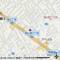 ラビット２１　和ヶ原店周辺の地図