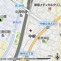千葉県松戸市中根121周辺の地図