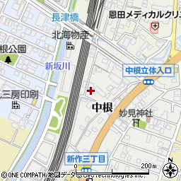 千葉県松戸市中根120周辺の地図