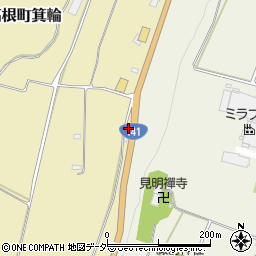 山梨県北杜市高根町箕輪3189周辺の地図