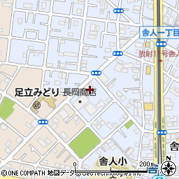 東京インテリア家具竹ノ塚店周辺の地図