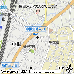 千葉県松戸市中根411周辺の地図