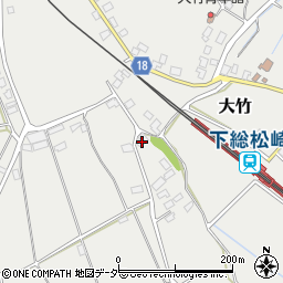 千葉県成田市大竹1881周辺の地図