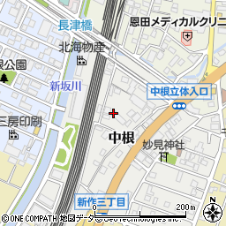 千葉県松戸市中根28周辺の地図