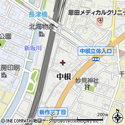 千葉県松戸市中根30周辺の地図