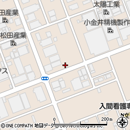 埼玉県入間市狭山台周辺の地図
