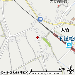 千葉県成田市大竹2028周辺の地図
