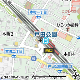 埼玉県戸田市本町の地図 住所一覧検索 地図マピオン