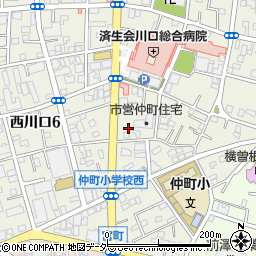 新川口口腔リハ歯科クリニック周辺の地図