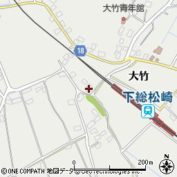 千葉県成田市大竹1879周辺の地図