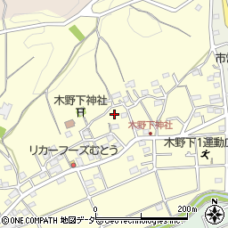〒198-0013 東京都青梅市木野下の地図