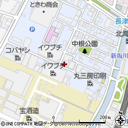 千葉県松戸市中根長津町177-3周辺の地図
