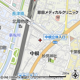 千葉県松戸市中根10周辺の地図