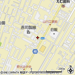 赤司製線株式会社周辺の地図
