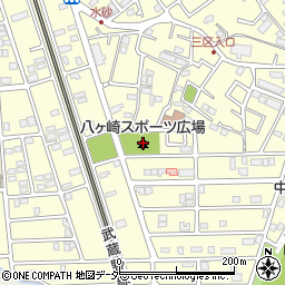 八ヶ崎スポーツ広場周辺の地図