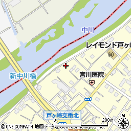 埼玉県三郷市戸ヶ崎2363周辺の地図