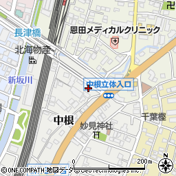 千葉県松戸市中根11周辺の地図