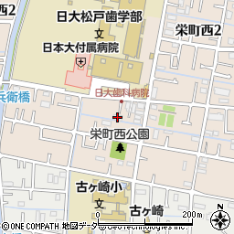西栄荘周辺の地図