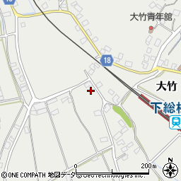 千葉県成田市大竹2031周辺の地図
