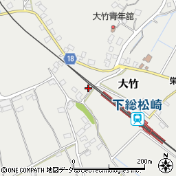 千葉県成田市大竹1877周辺の地図