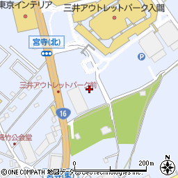 三井アウトレットパーク入間第６駐車場周辺の地図