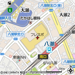 ノジマ八潮店周辺の地図