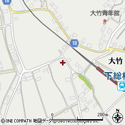 千葉県成田市大竹2033周辺の地図