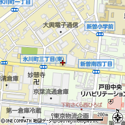 西松屋戸田店周辺の地図