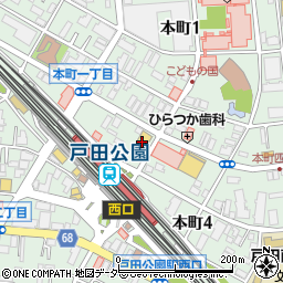 マツモトキヨシ戸田本町店周辺の地図