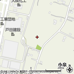 千葉県成田市小泉周辺の地図
