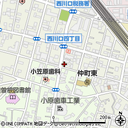 ファミリーマート西川口四丁目店周辺の地図