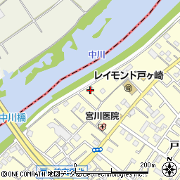 埼玉県三郷市戸ヶ崎2385周辺の地図