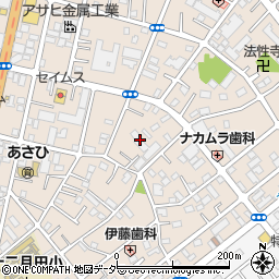 コスモ川口朝日町周辺の地図
